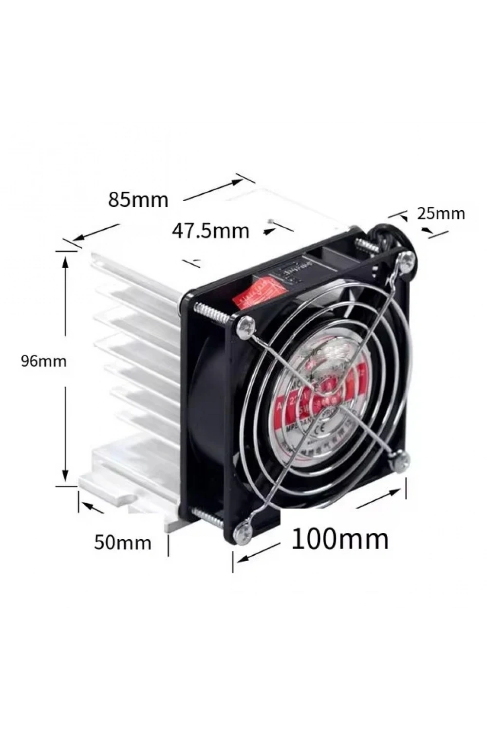 IL-50 SSR 10-120A Röle Uyumlu Fanlı Soğutucu