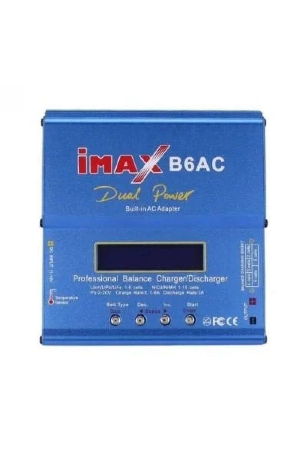 iMAX B6AC Dahili Adaptörlü LiXX. NiXX. Pb Şarj Aleti (80W)