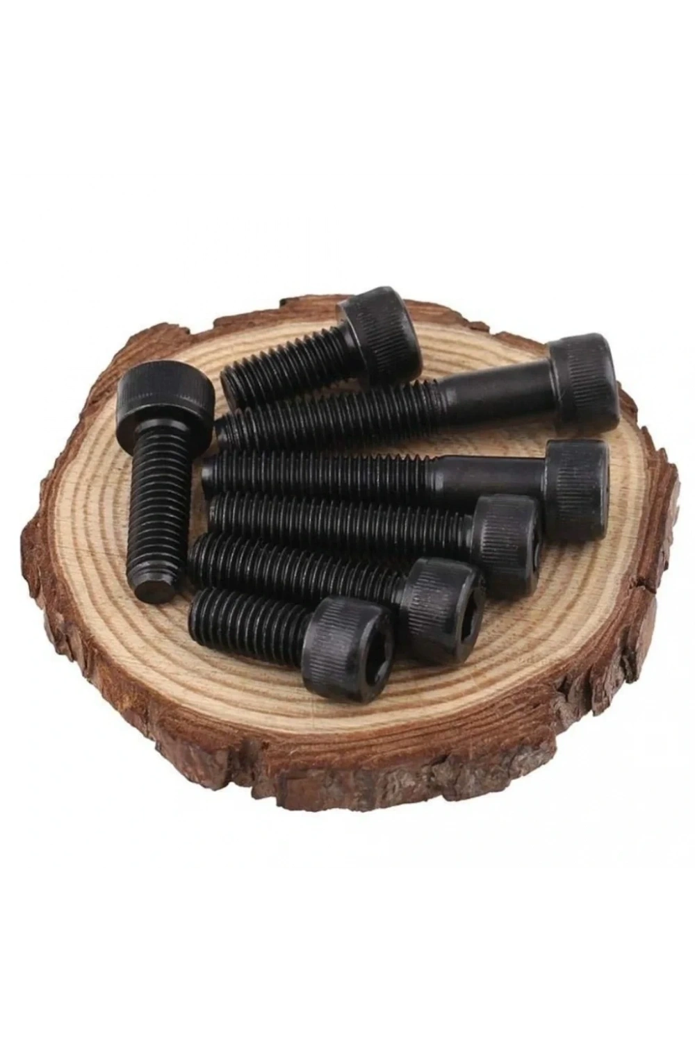 İmbus M4x35mm Cıvata Siyah (Alyan Başlı) DIN912 10 Adet