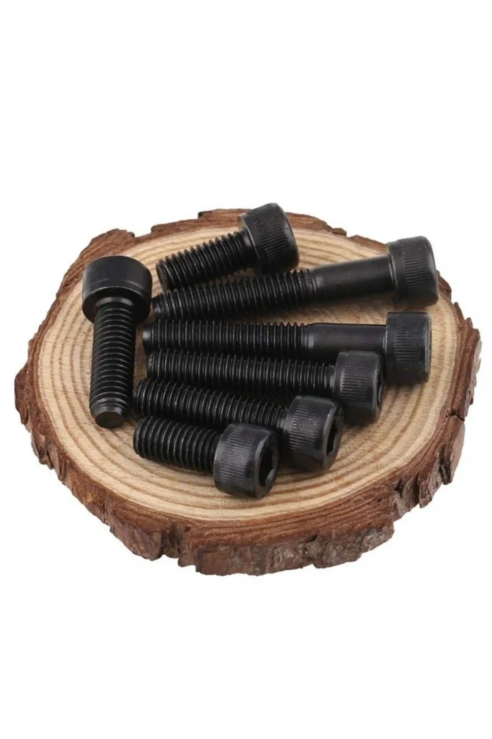 İmbus M4x40mm Cıvata Siyah (Alyan Başlı) DIN912 10 Adet
