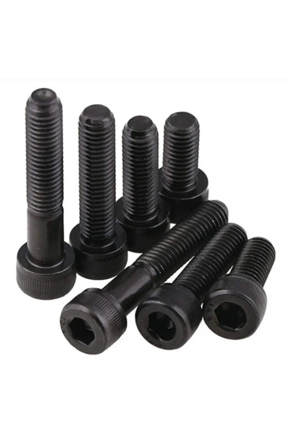İmbus M6X16mm Cıvata Siyah (Alyan Başlı) DIN912 10 Adet