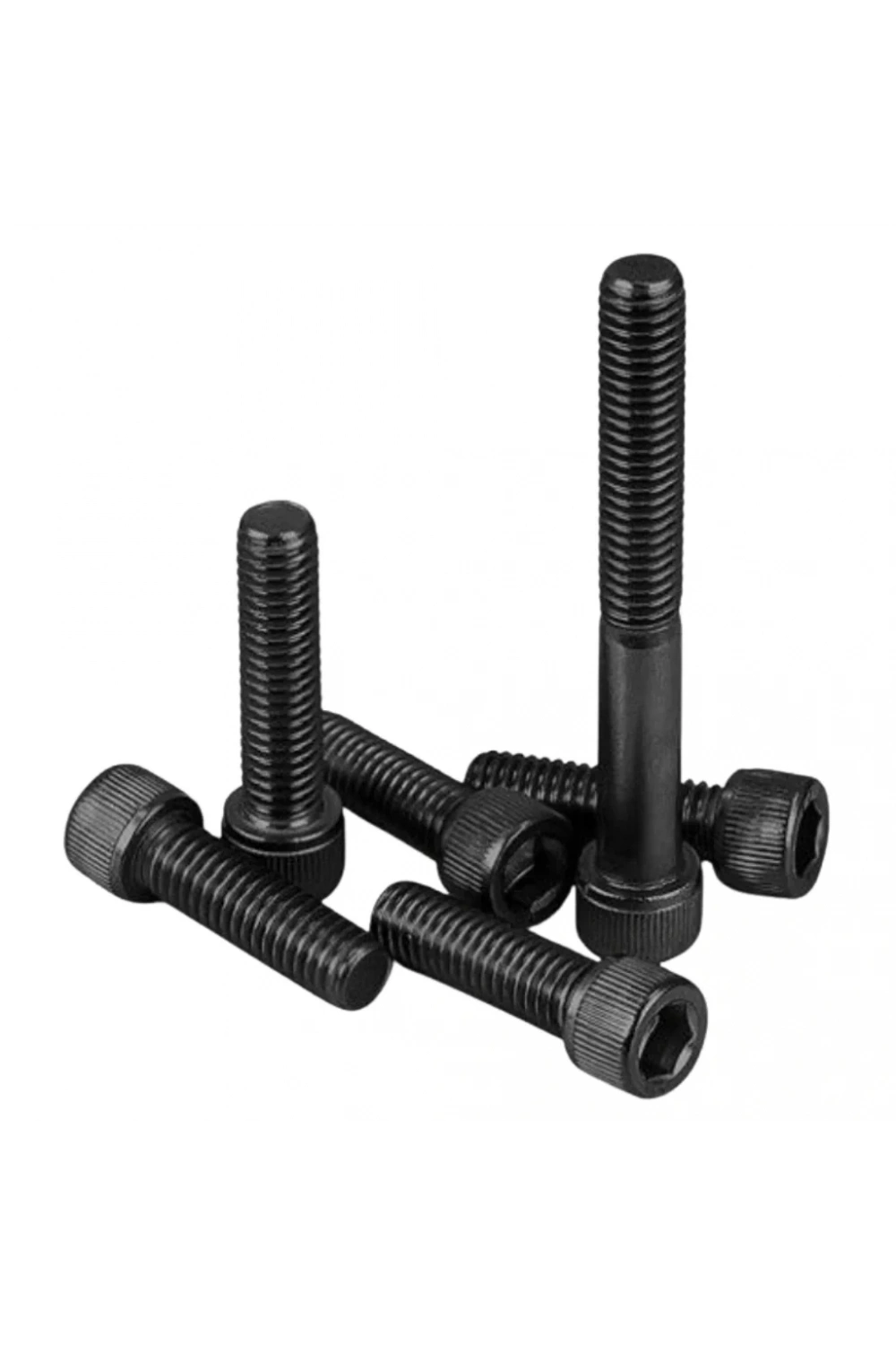 İmbus M8X20mm Cıvata Siyah (Alyan Başlı) DIN912 10 Adet