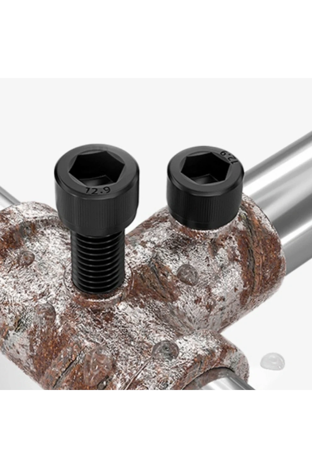 İmbus M8X30mm Cıvata Siyah (Alyan Başlı) DIN912 10 Adet