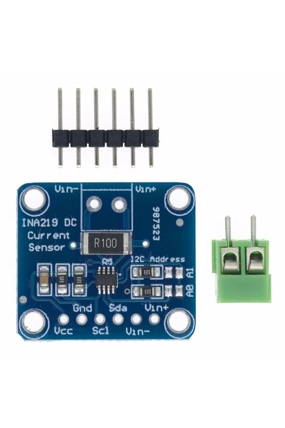 INA219 I2C Çift Yönlü Akım Sensörü Modülü