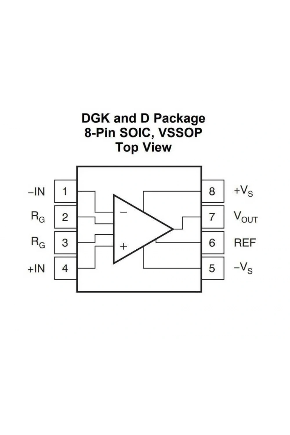 INA826AID SOIC-8 Smd Amplifikatör Amfi Entegresi