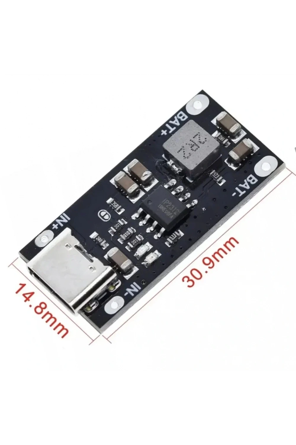 IP2312 Type-C 3A Lityum Batarya Hızlı Şarj Modülü