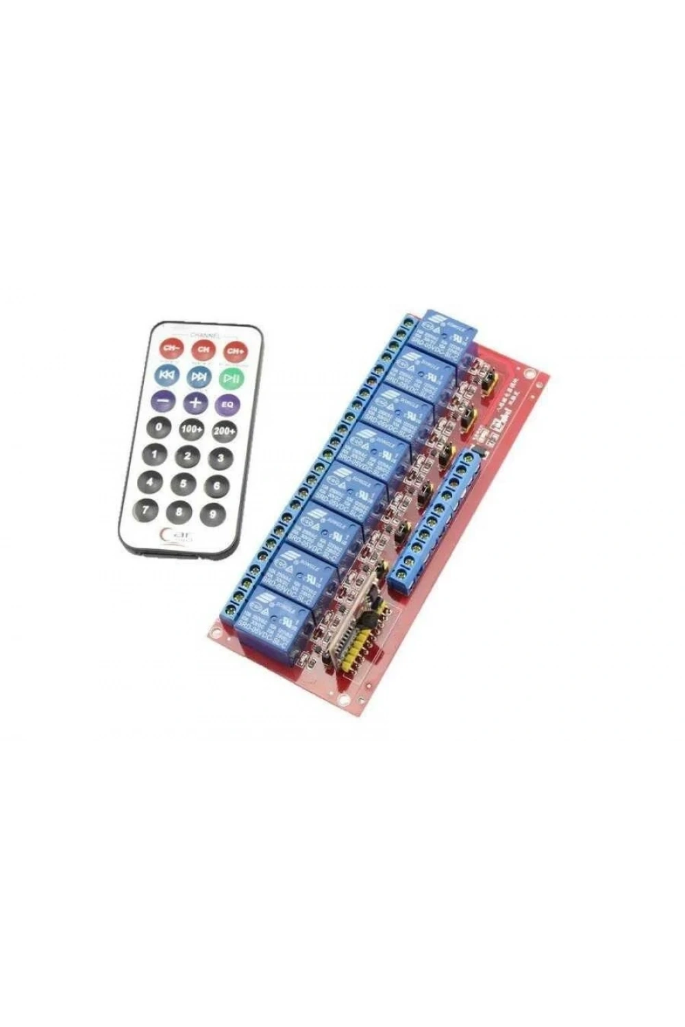 IR Kumandalı Röle Kartı 5V 8 Kanal
