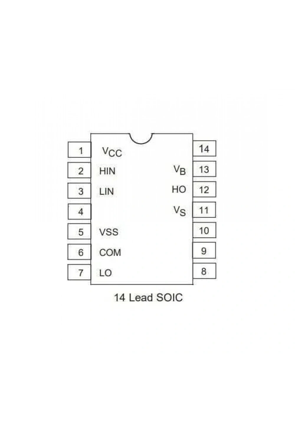 IR21064 SOIC-14 SMD Mosfet Sürücü Entegresi