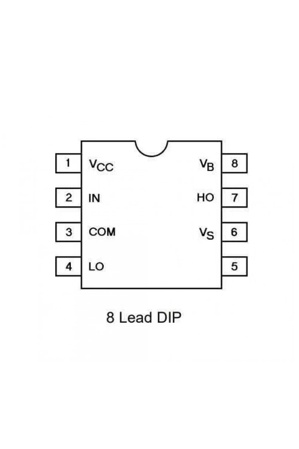 IR2111 DIP-8 Mosfet Sürücü Entegresi