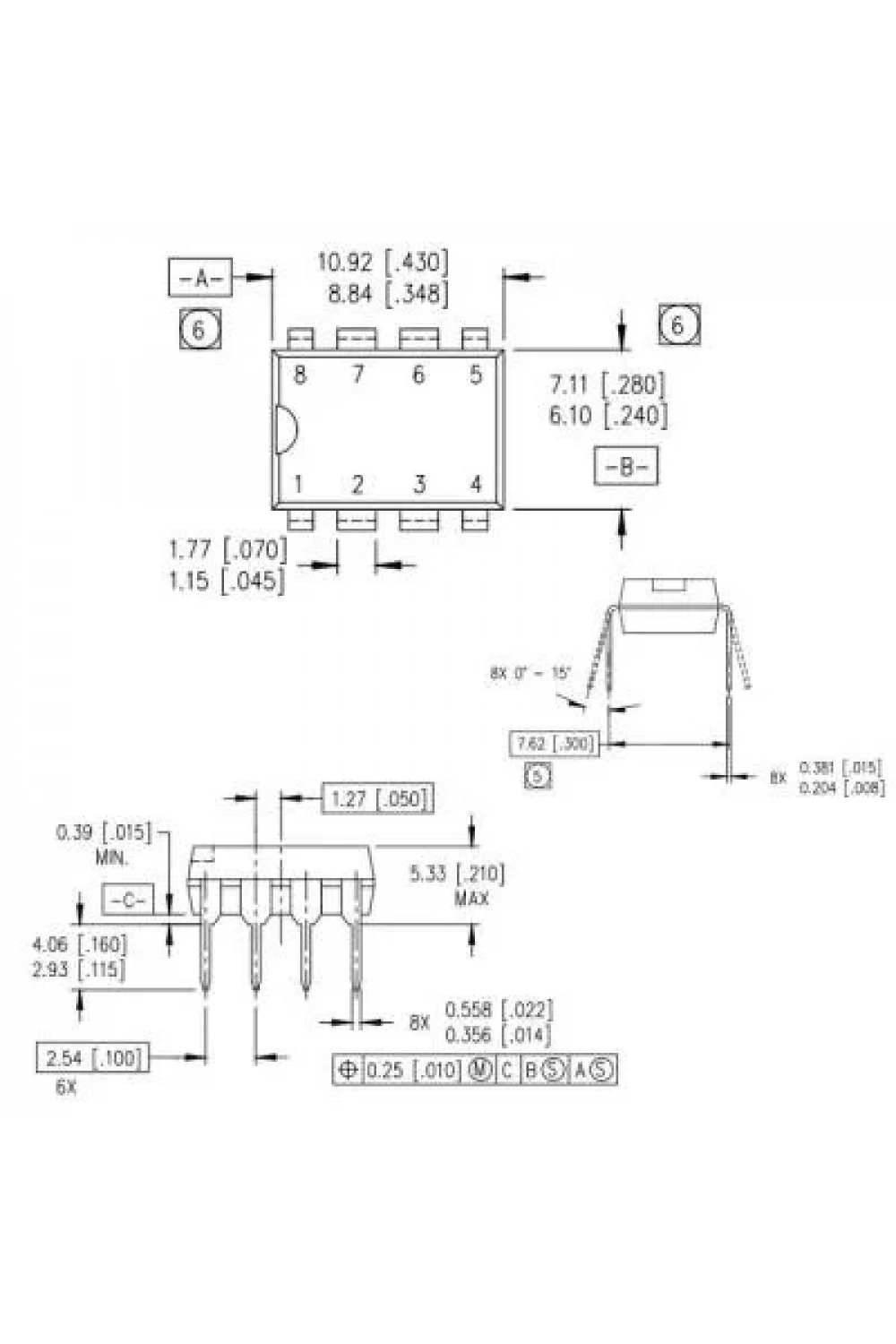 IR2153 DIP-8 Mosfet Sürücü Entegresi
