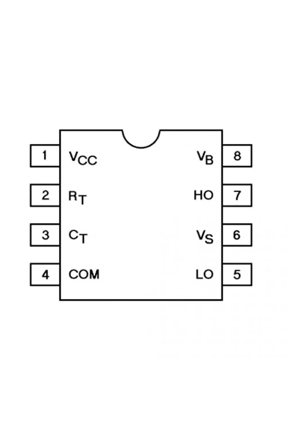 IR2153 Mosfet Sürücü Entegresi Dip-8