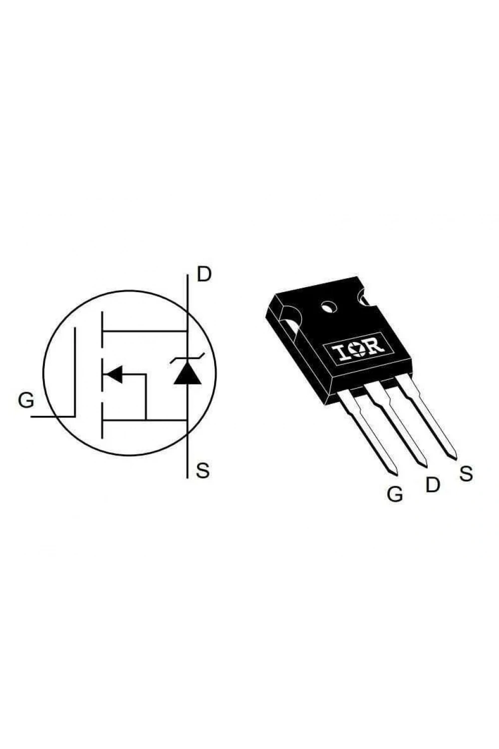 IRFP064N - 55V 110A Mosfet - TO247