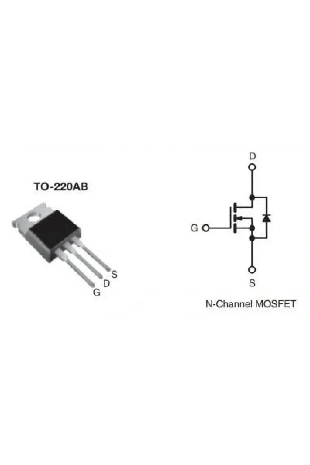 IRLZ44 TO-220 55V 49A Mosfet