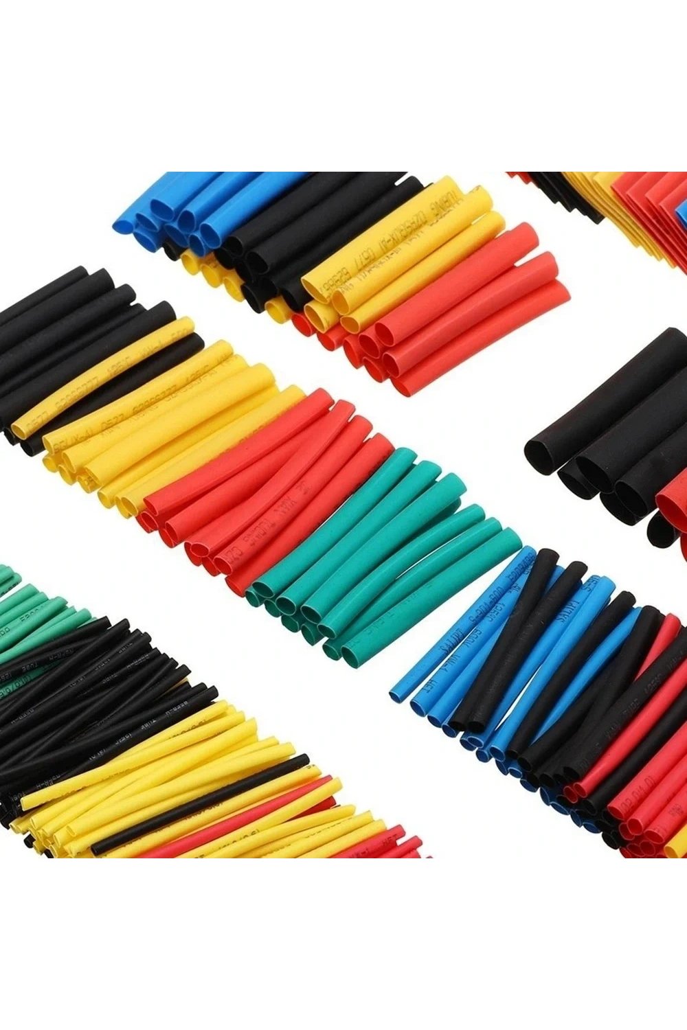 Isı İle Daralan Shrink Boru Makaron Kablo Yalıtım Set 328 Parça