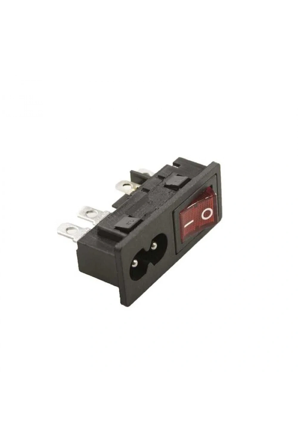 Işıklı 2 Pin Power Soketi