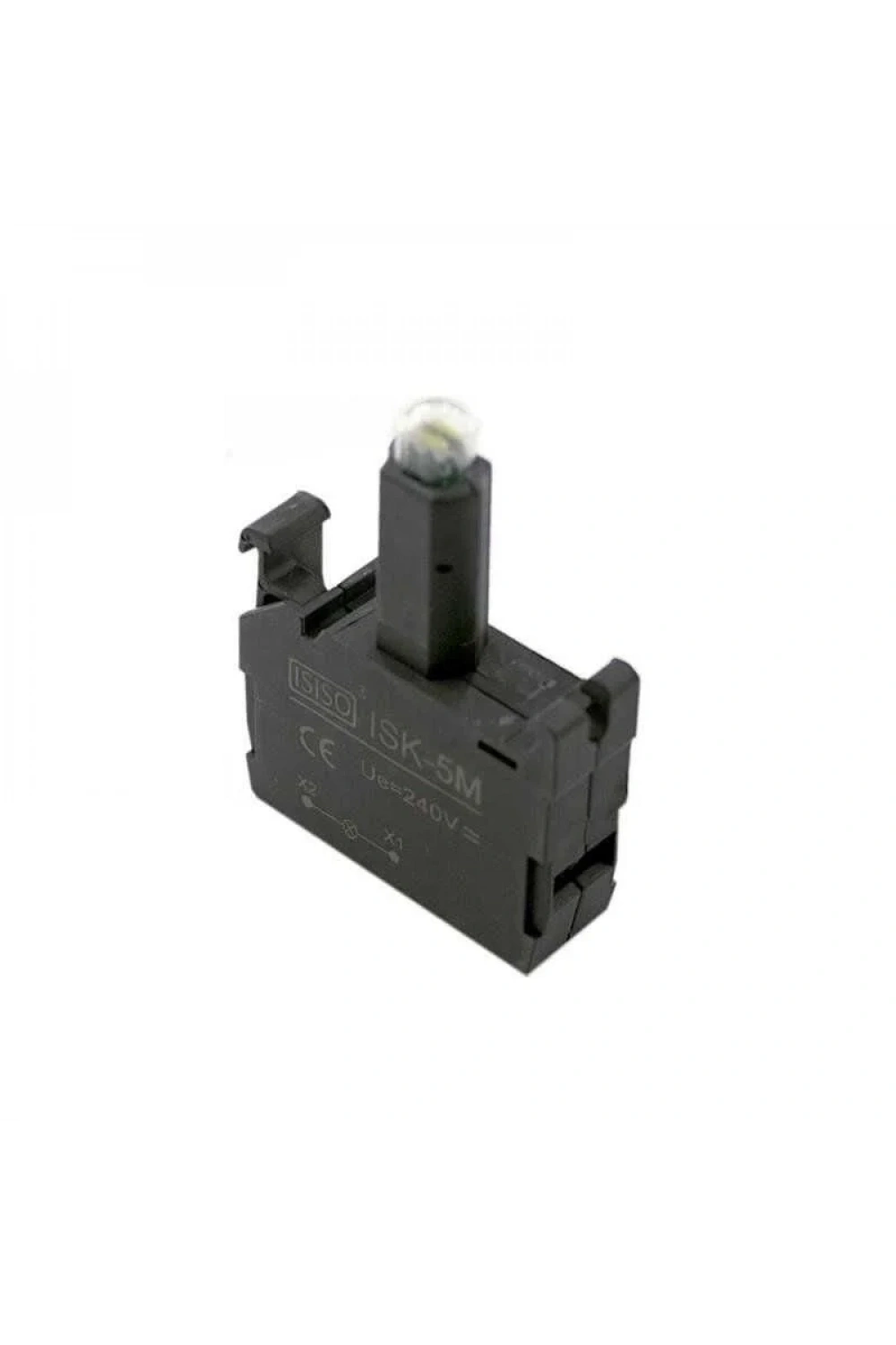 ISK-5M 220V Buton Işık Kontağı - Sarı