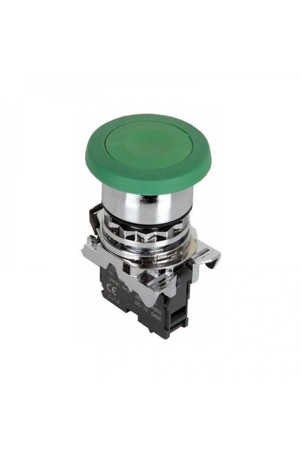ISM-BC31 Mantar Kafalı Yaylı Metal Buton - Yeşil