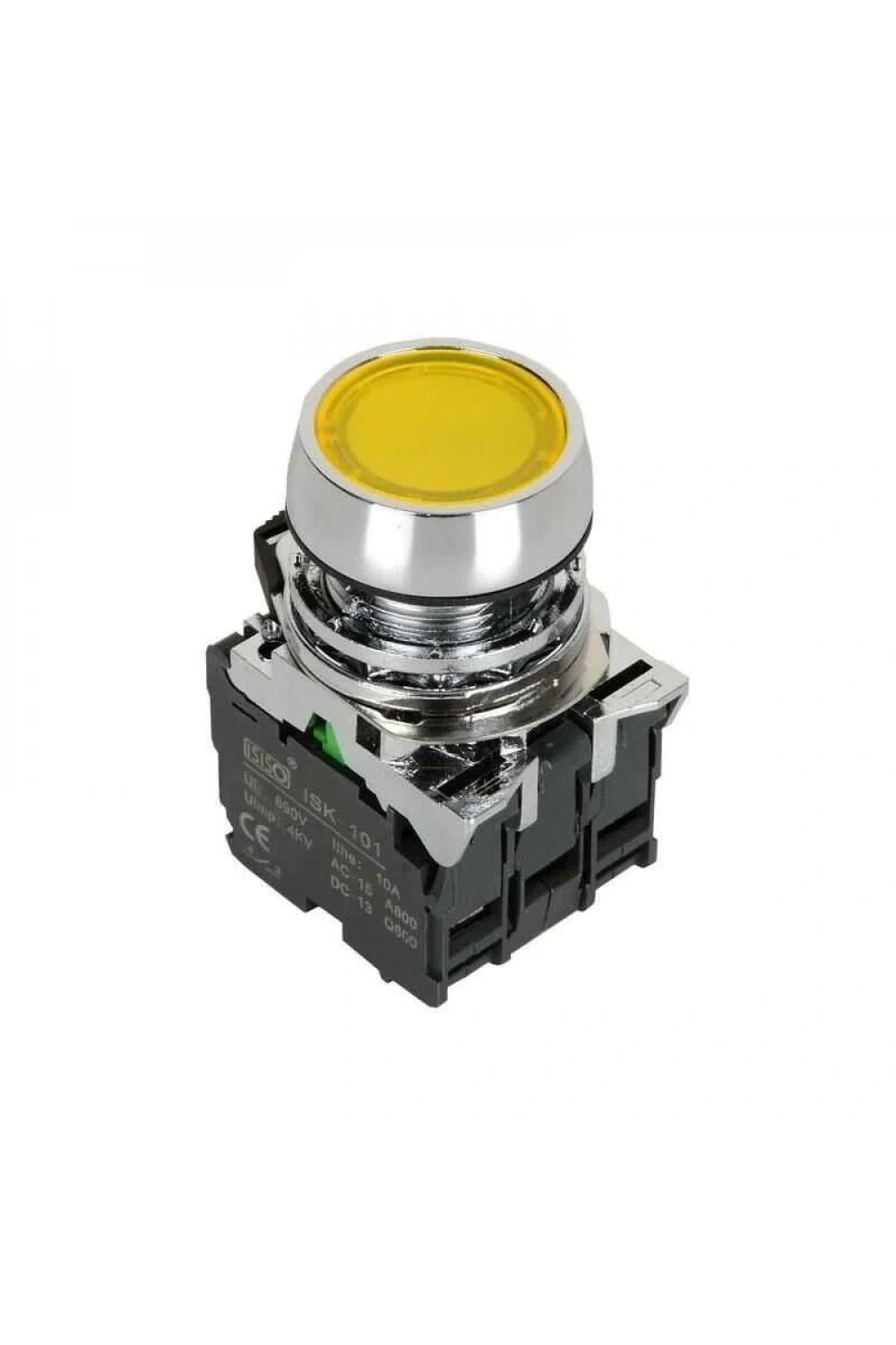 ISM-BW35M5 220V Yaylı Buton - Sarı