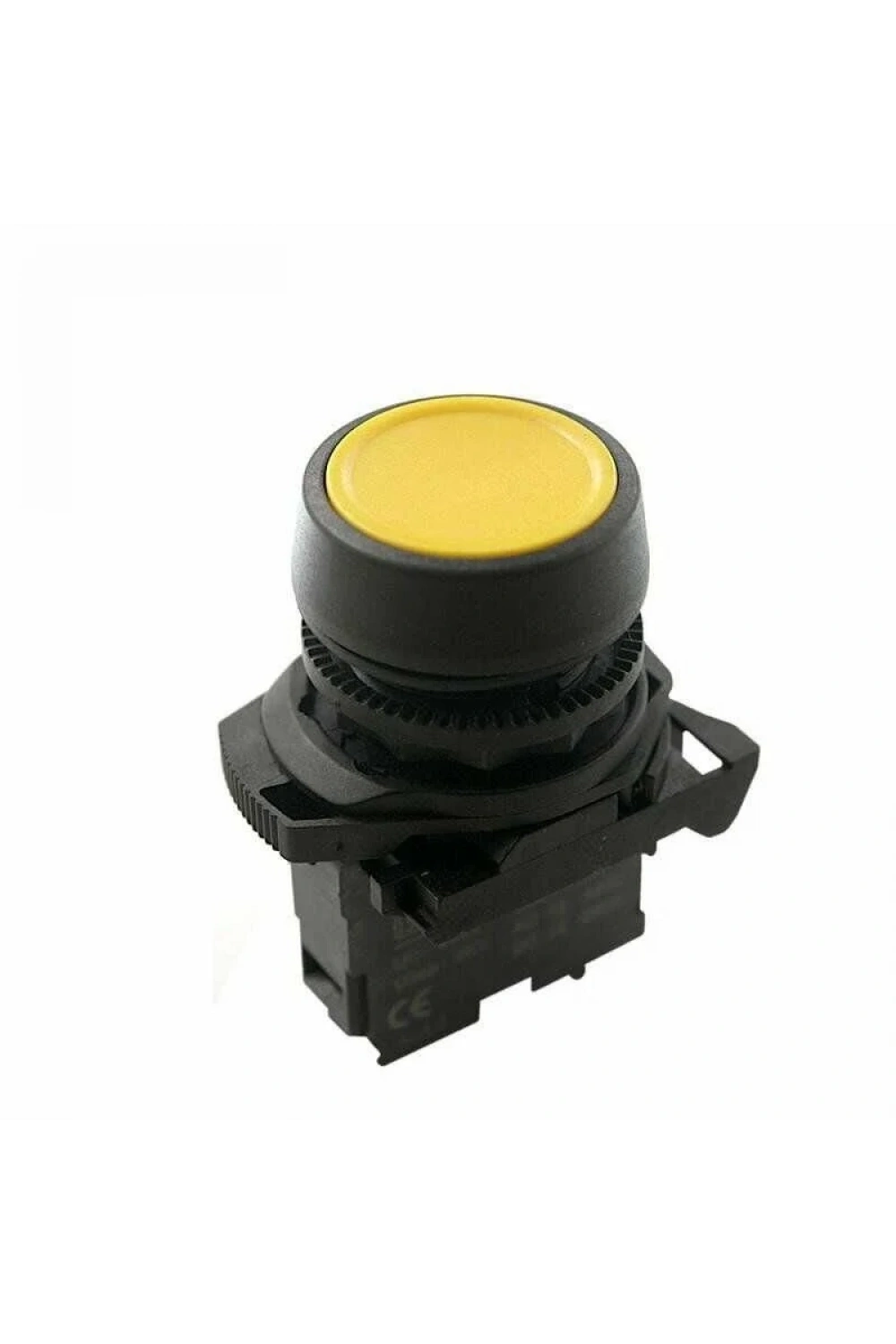 ISP-AA51 Yaylı Push Buton - Sarı