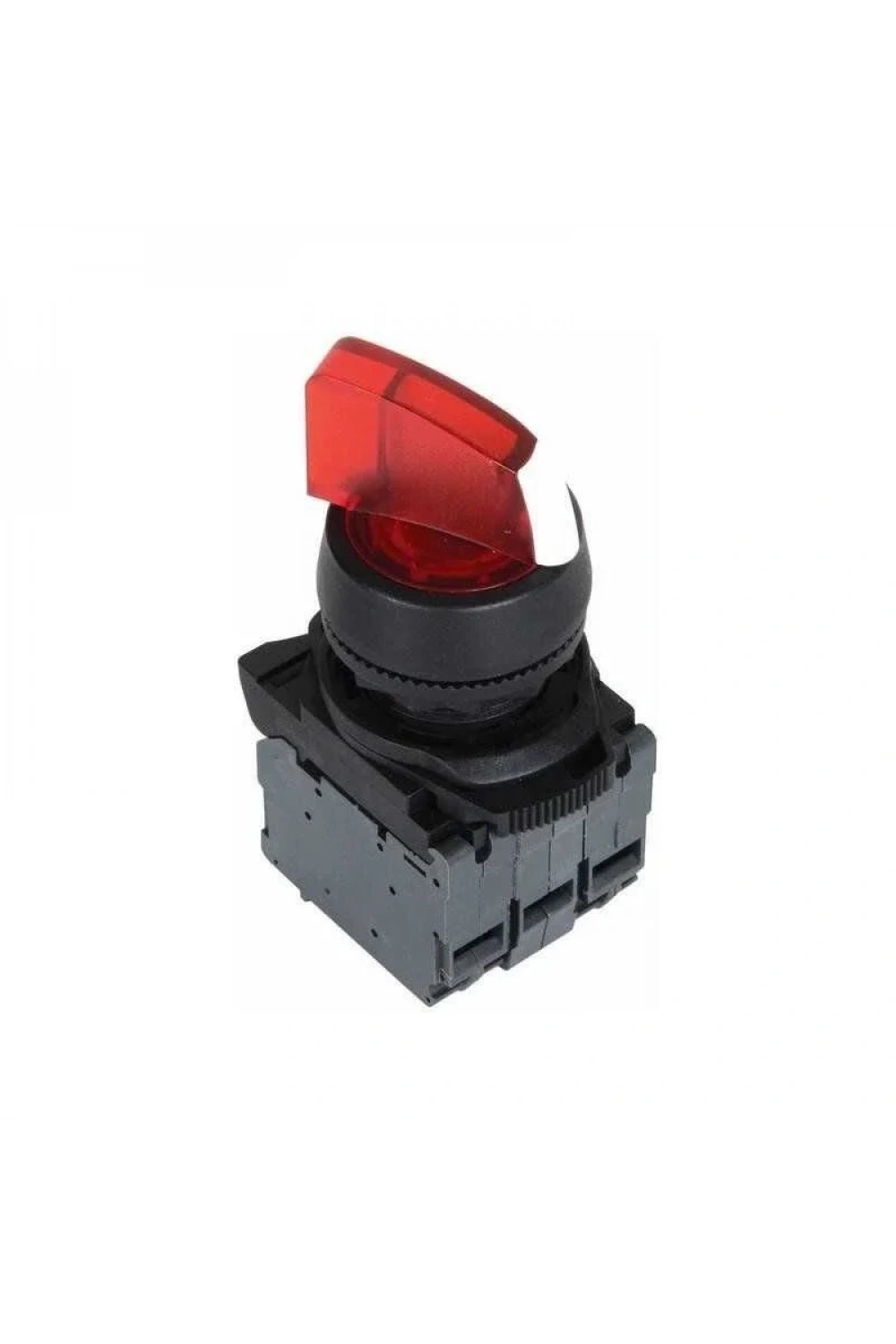 ISP-AK124M5 220V Kırmızı Led Işıklı Mandal Buton