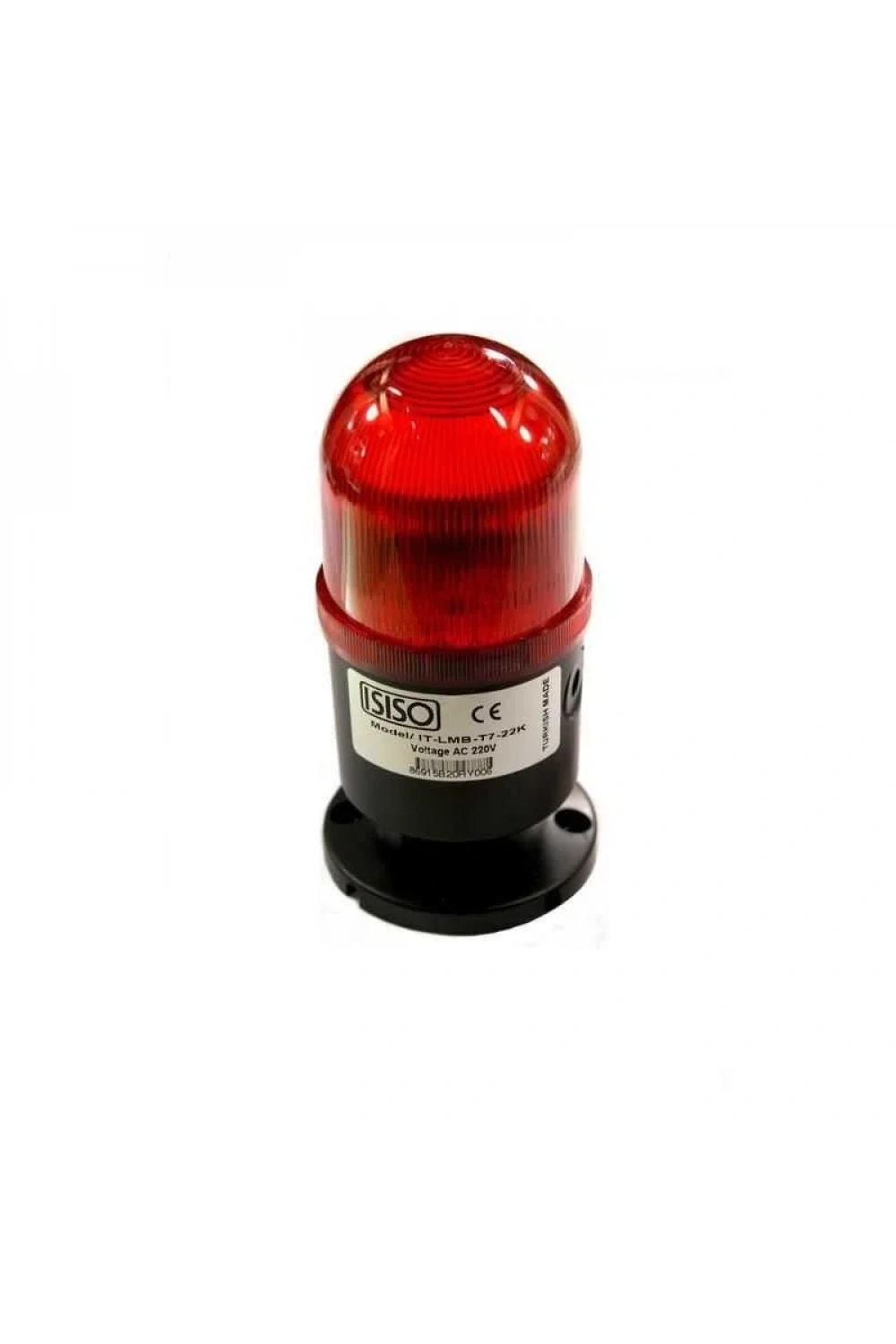 IT-LMB-T7-22K 220V Işıklı Buzzer 120 dB