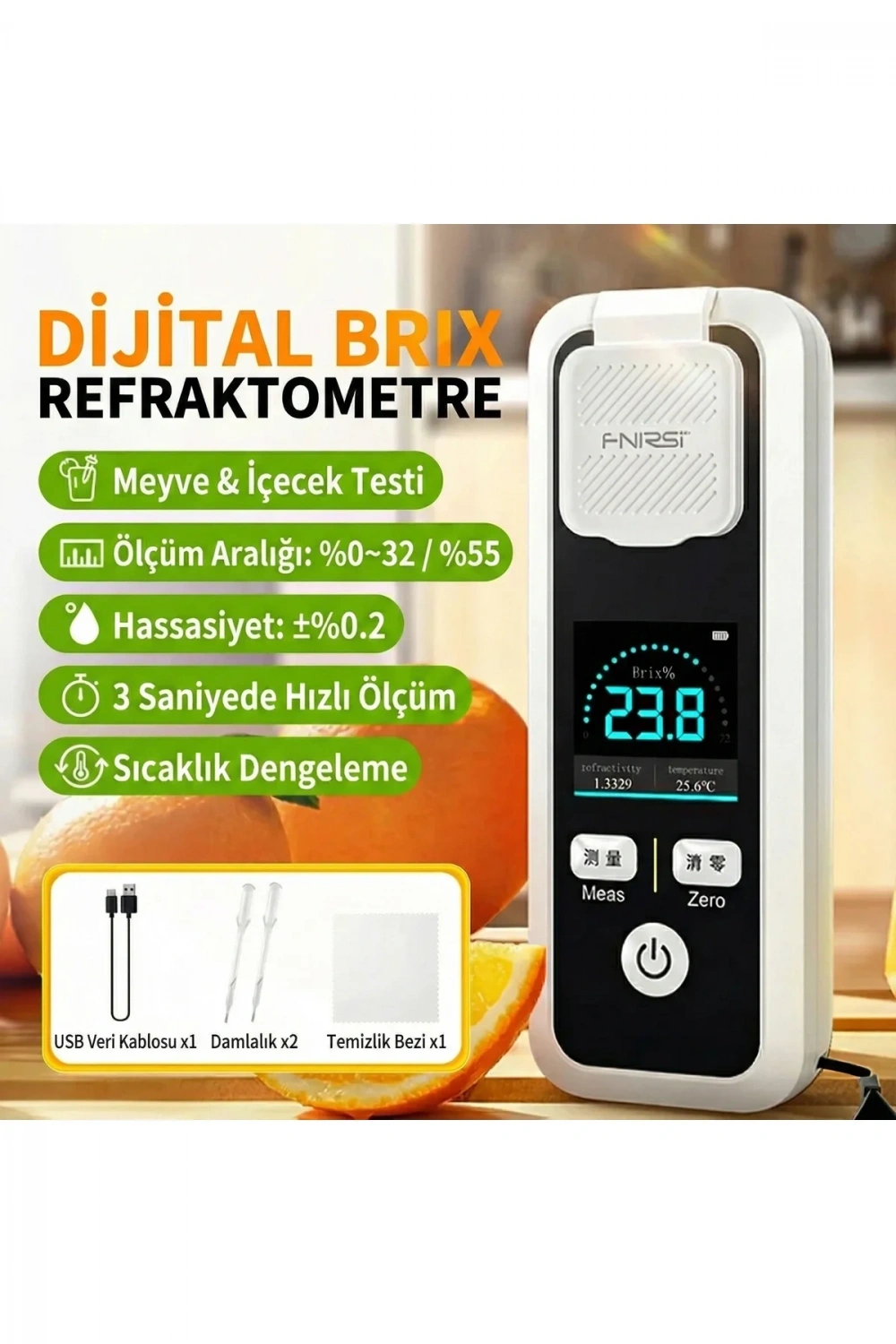 JBM-10 Dijital Brix Refraktometre