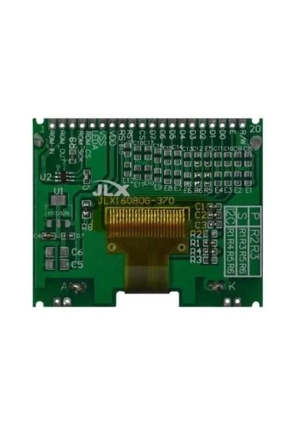 JLX16080G-370 Ekran