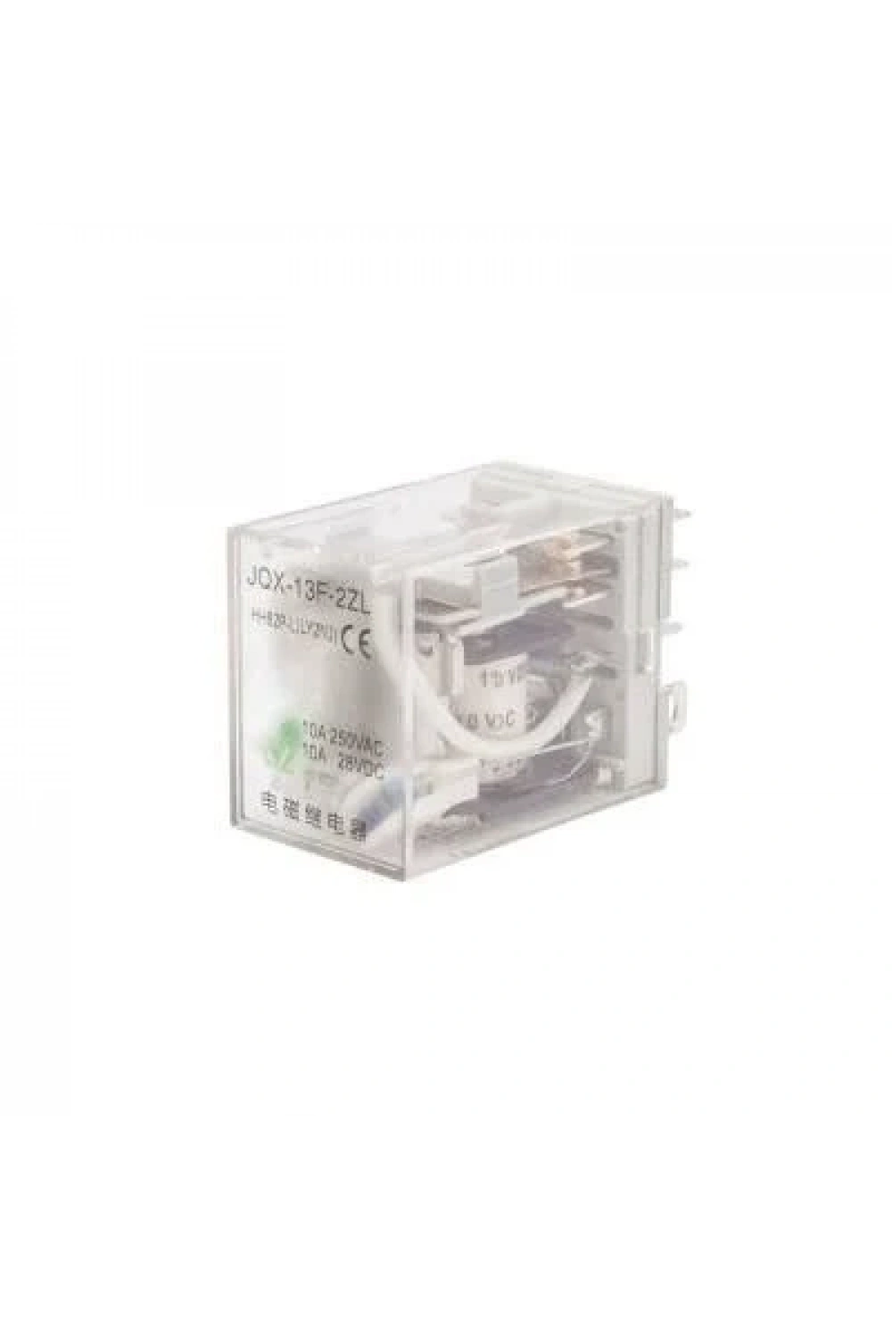 JQX-13F-2ZL 250VAC - 28VDC 10A Röle