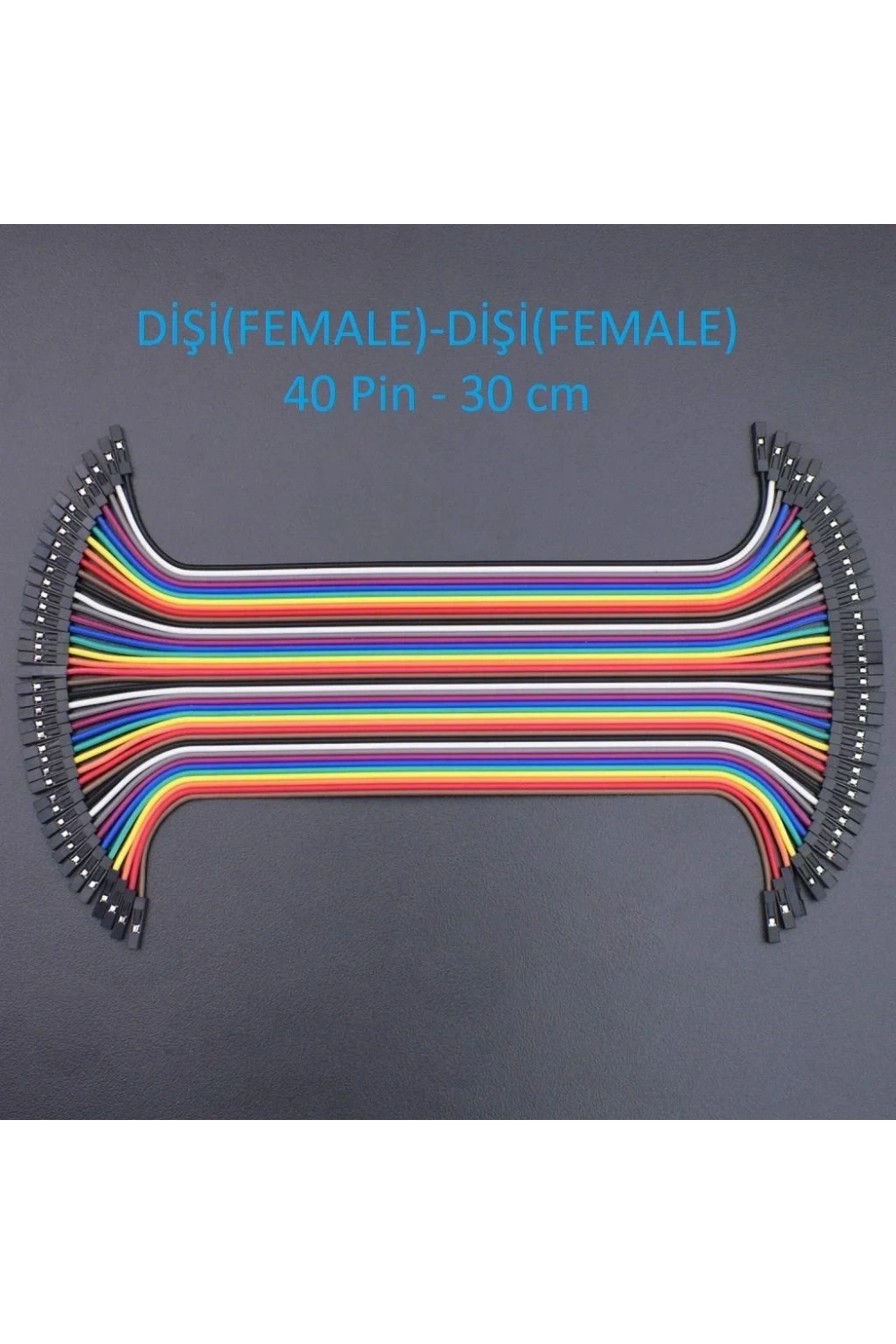 Jumper Kablo Dişi Dişi F2F 40 Pin 30cm
