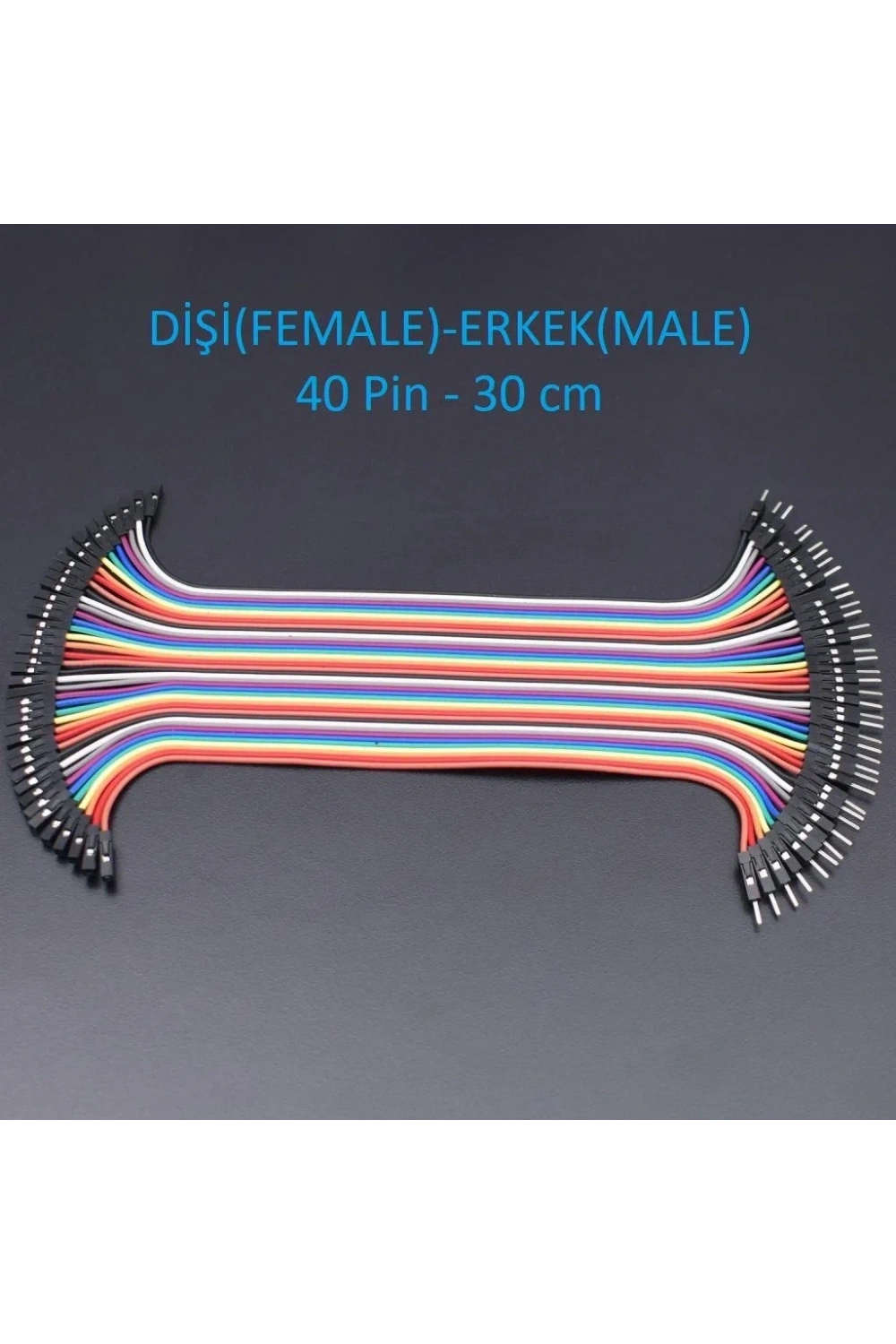 Jumper Kablo Dişi Erkek F2M 40 Pin 30cm