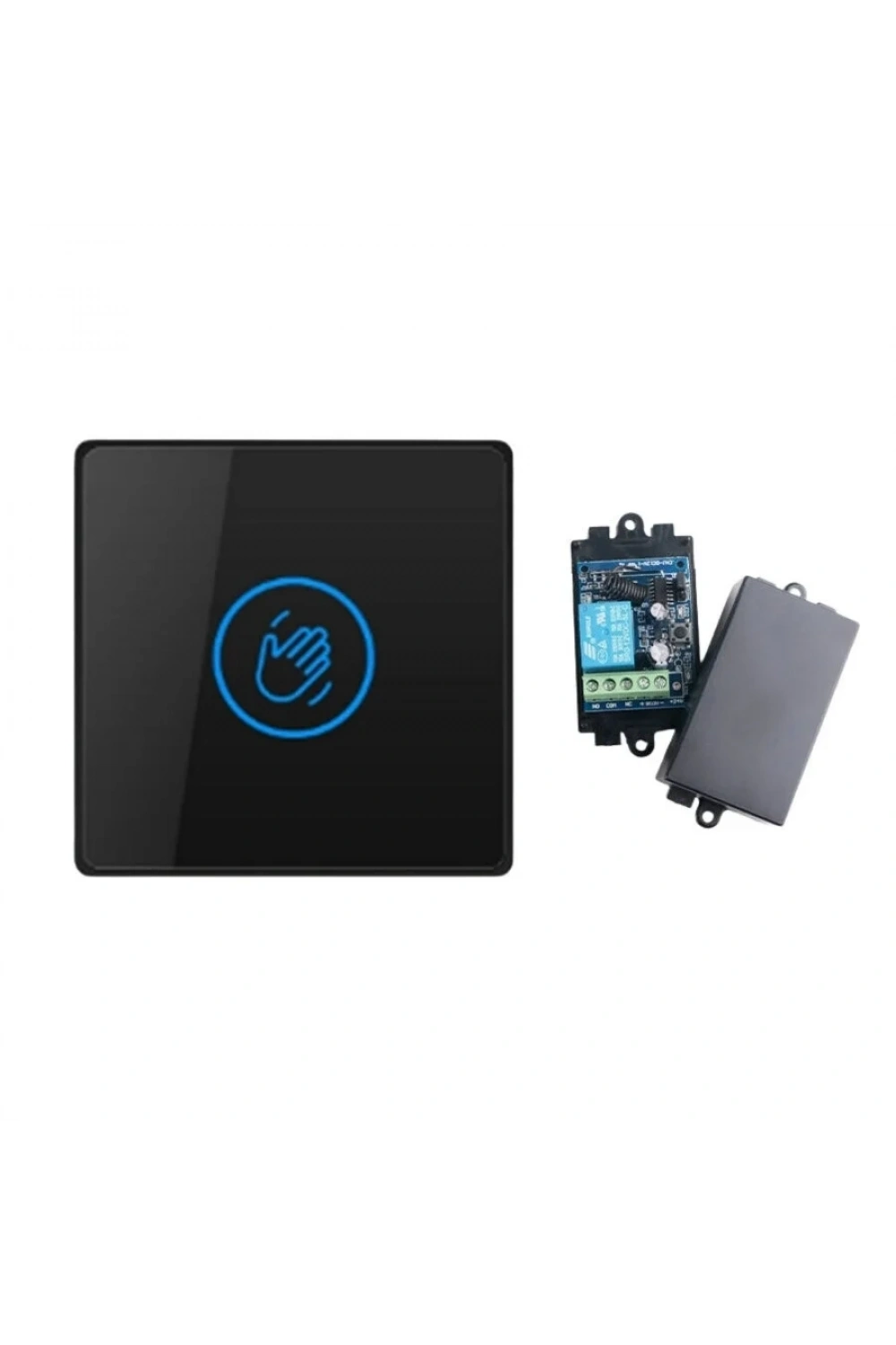 K83 Siyah Wireless Otomatik Kapı Temassız El Sensörü