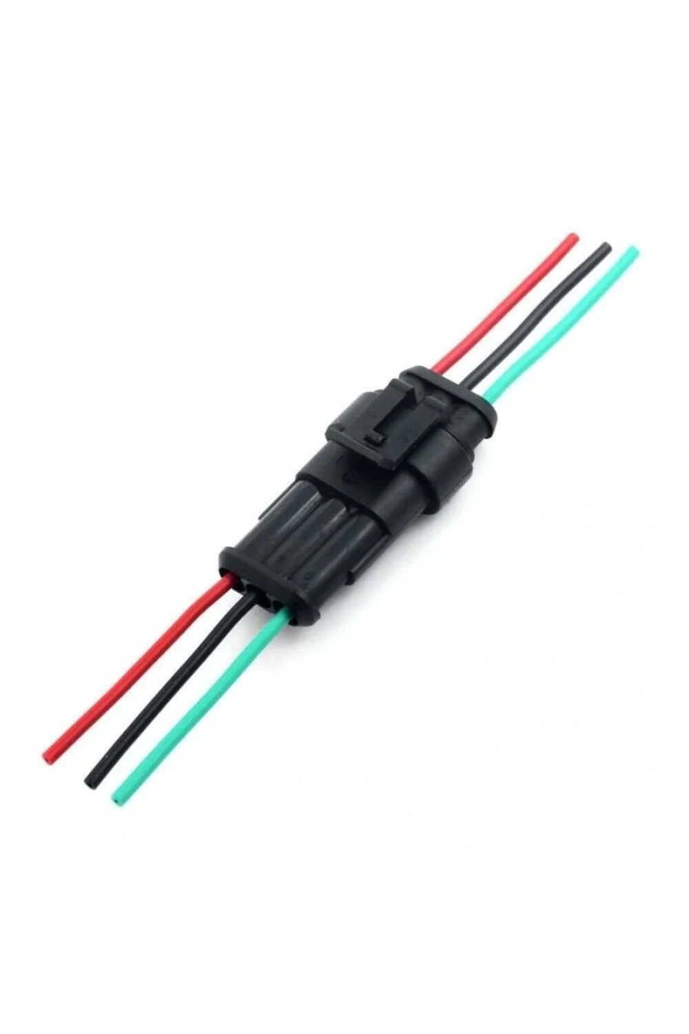 Kablolu 3-Pin Su Geçirmez Konnektör Takımı
