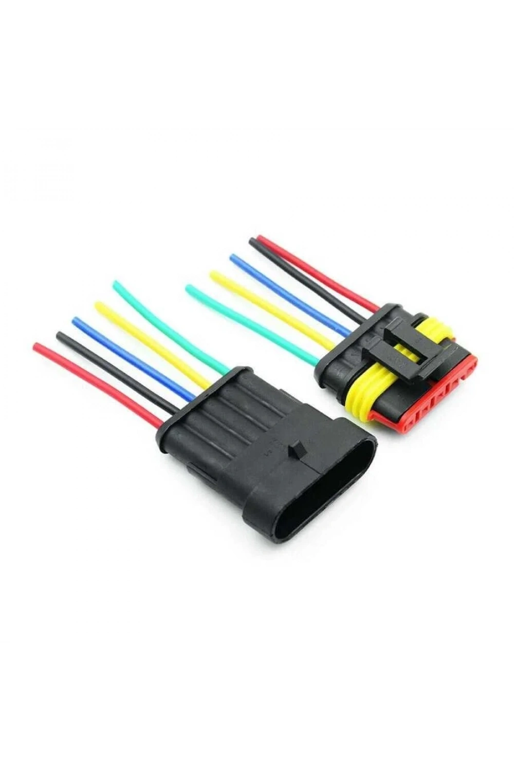 Kablolu 5-Pin Su Geçirmez Konnektör Takımı