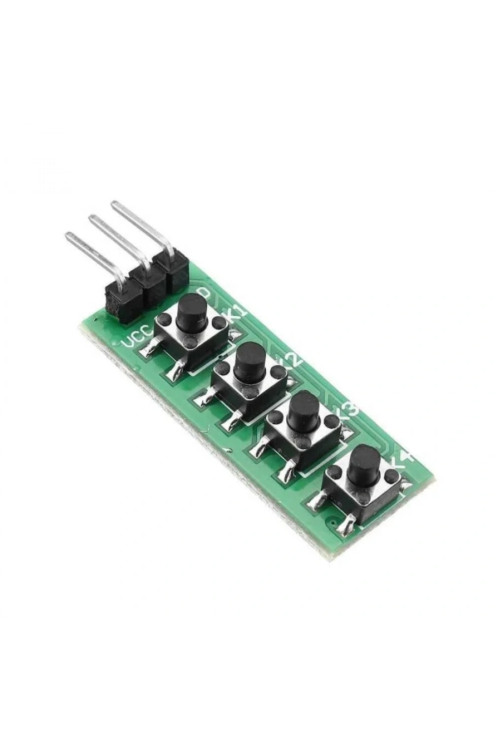KC11B04 4 Butonlu Analog Sinyal Çıkış Kartı - Arduino Uyumlu