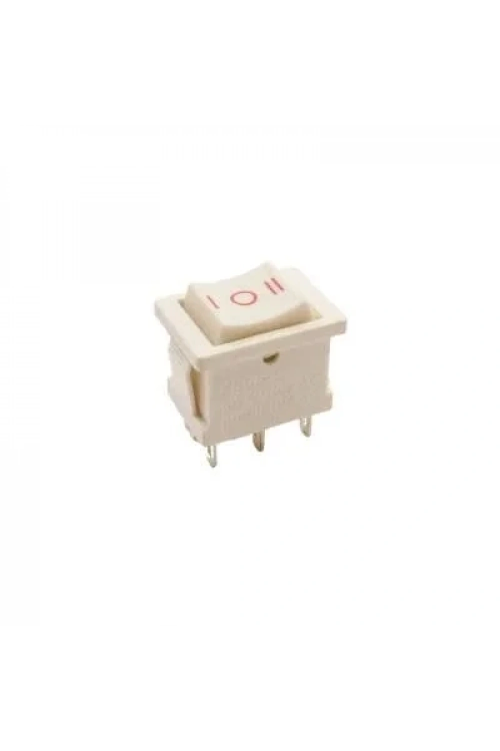 KCD1-5 ON-OFF-ON Anahtar 6-Pin - Beyaz