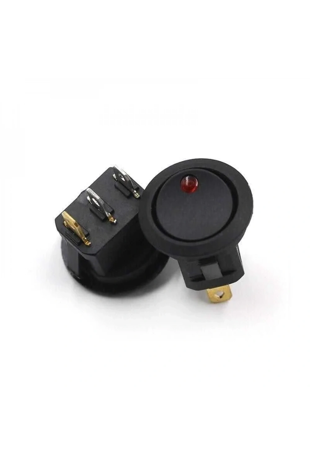 KCD1 Kırmızı Nokta Işıklı On-Off Anahtar 12V