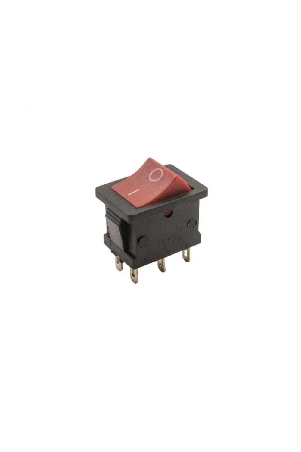 KCD1 On/Off Anahtar 6 Pin - Kırmızı-Siyah