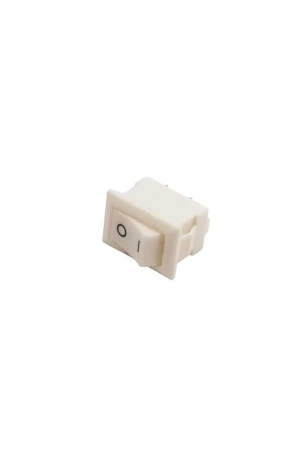 KCD11 Mini Beyaz On-Off Anahtar - Kısa Pinli