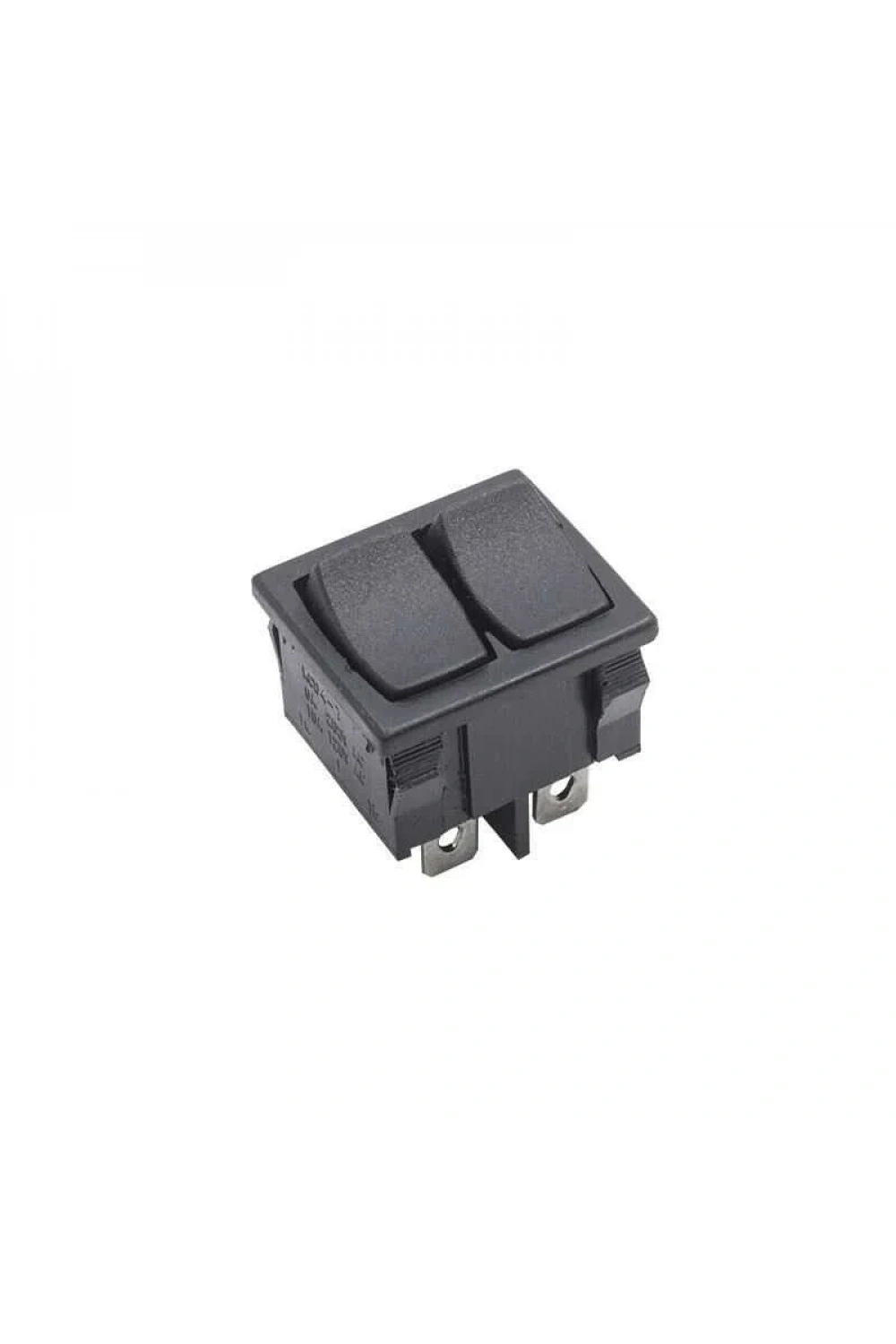 KCD2-502 İkili ON-OFF Switch 6 Pin - Siyah