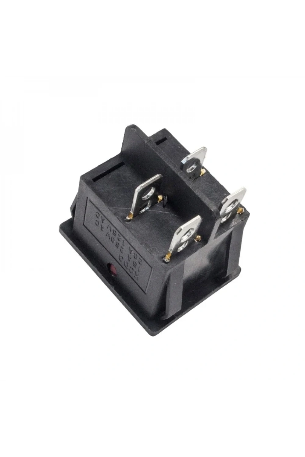 KCD4 İkili Işıksız ON-OFF Switch 4 Pin - Kırmızı