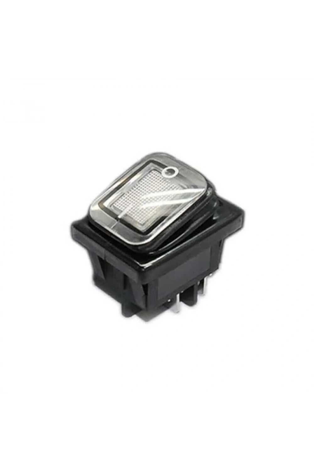 KCD4 Su Geçirmez 30A Beyaz Led Işıklı ON-OFF Anahtar 4 Pin