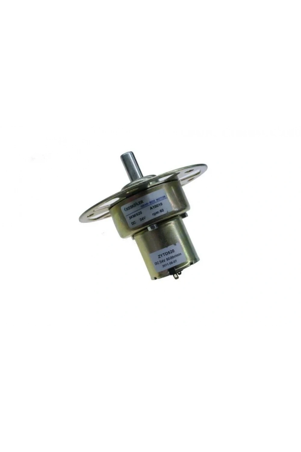 KD-3KM  24V 60Rpm Redüktörlü Varyak Motoru