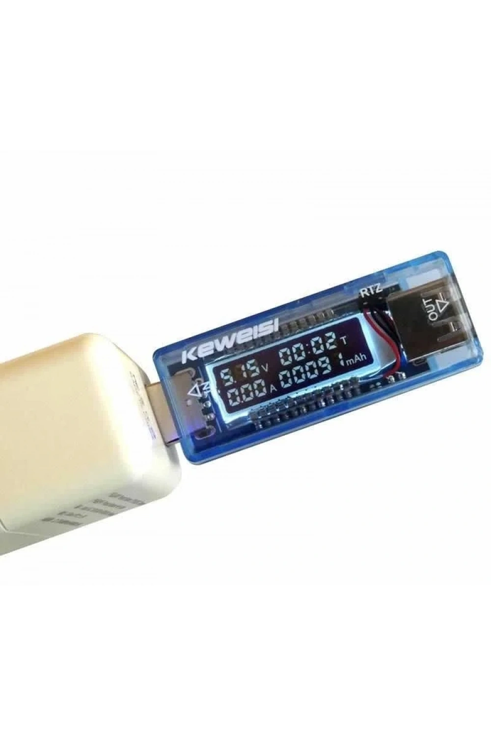 Keweısı Usb Akım ve Voltaj Ölçer V20
