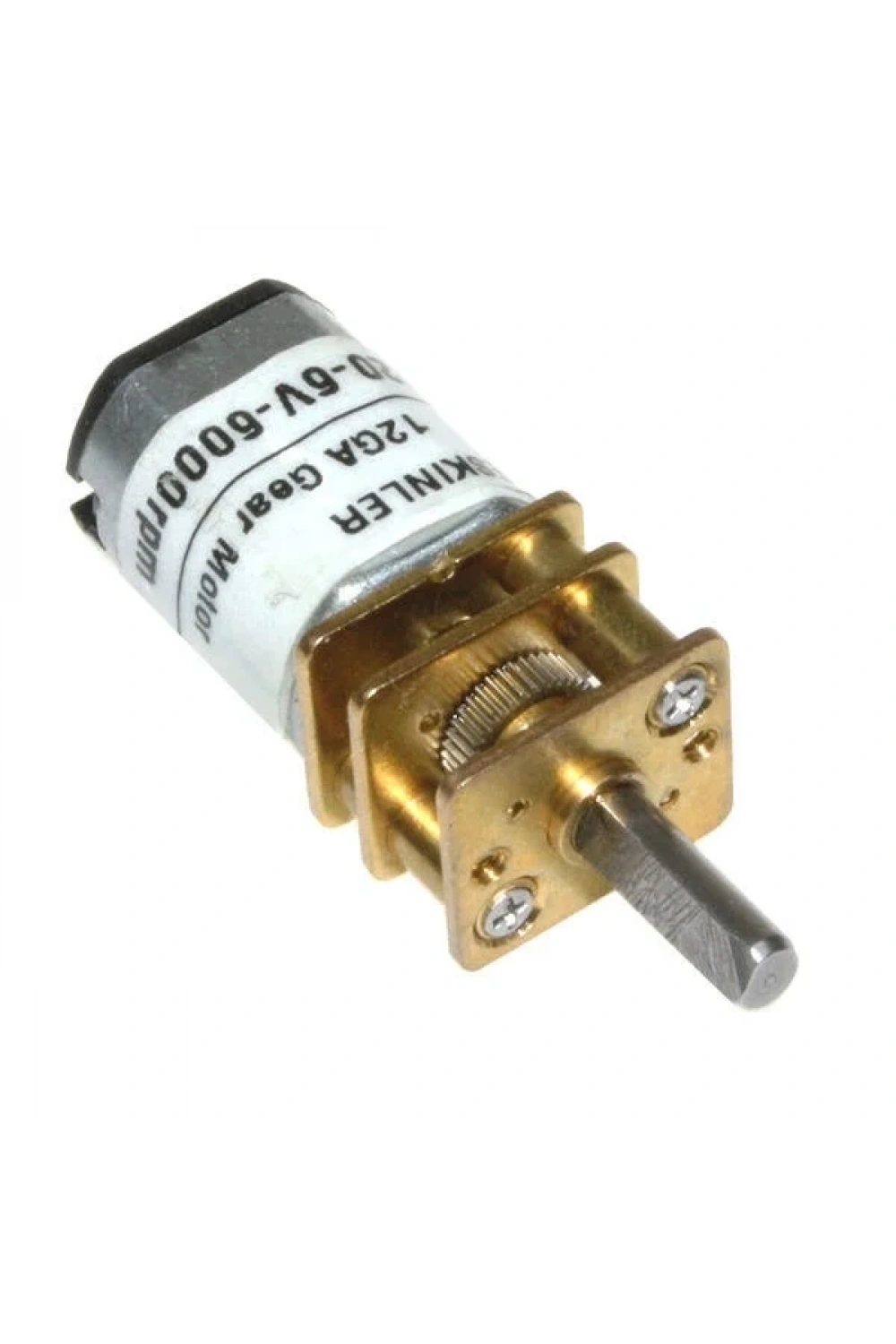 KGA-12 6V 6000Rpm Redüktörlü Dc Motor