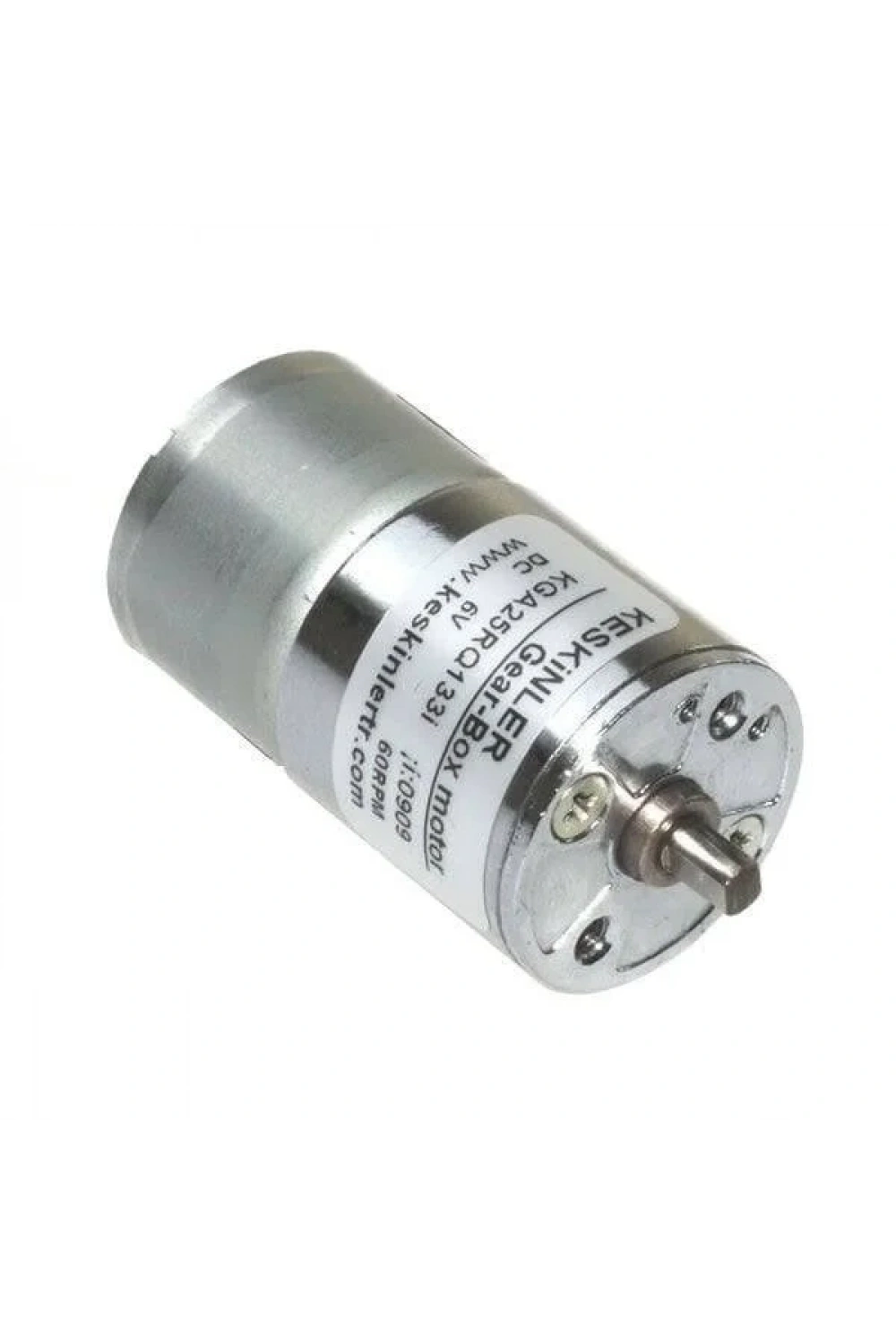 KGA-25 6V 60Rpm Redüktörlü Dc Motor
