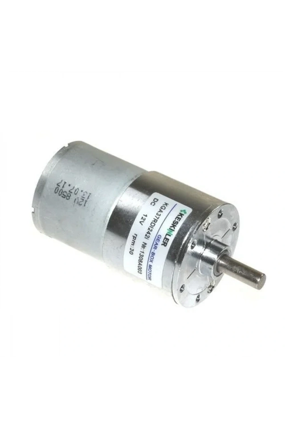 KGA-37 12V 30Rpm Redüktörlü Dc Motor