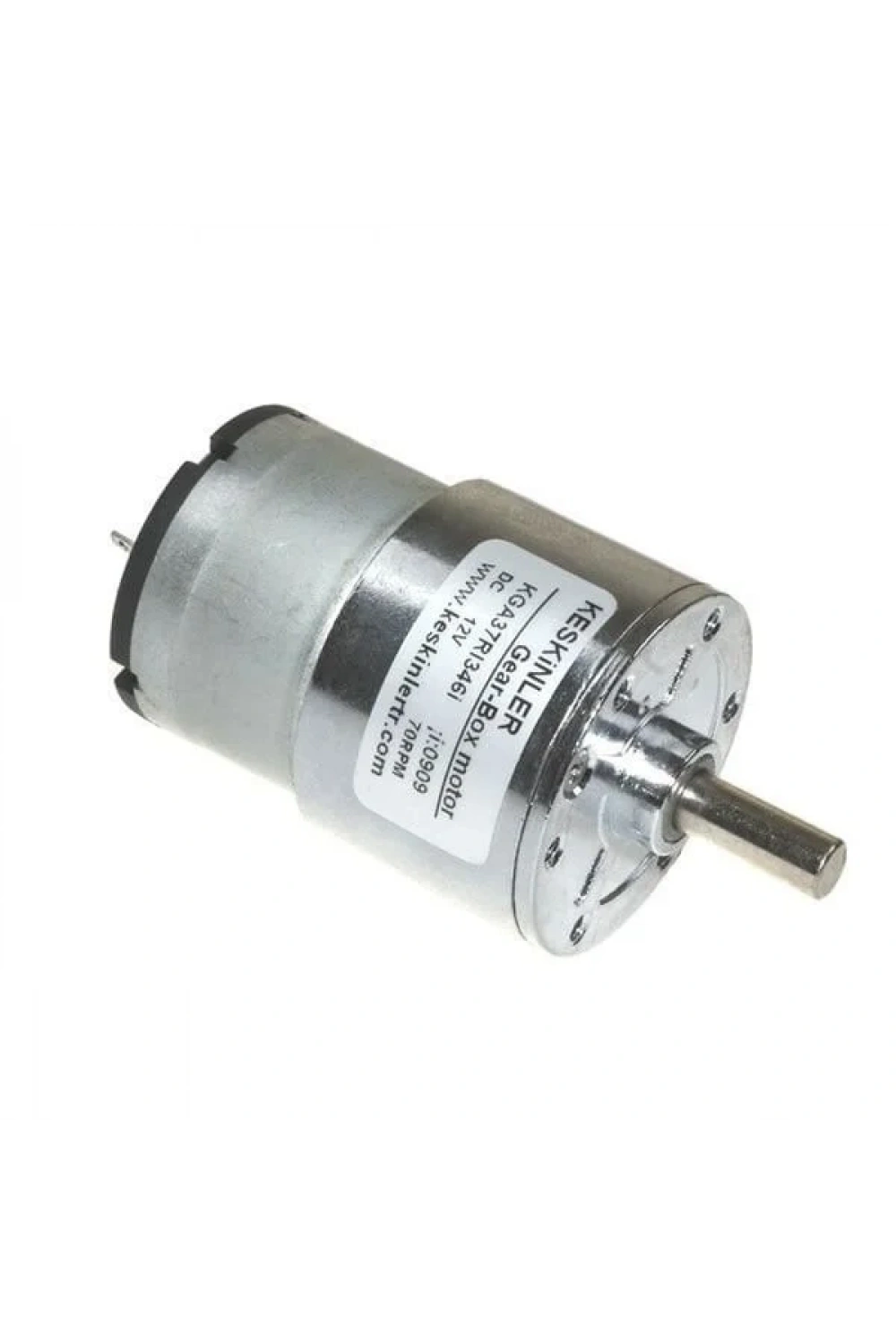 KGA-37 12V 70 Rpm Redüktörlü Dc Motor