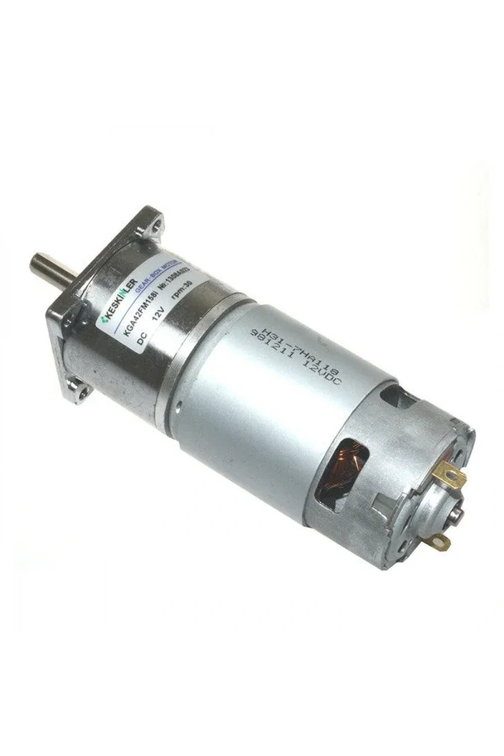 KGA-42 12V 30Rpm/555 Redüktörlü Dc Motor