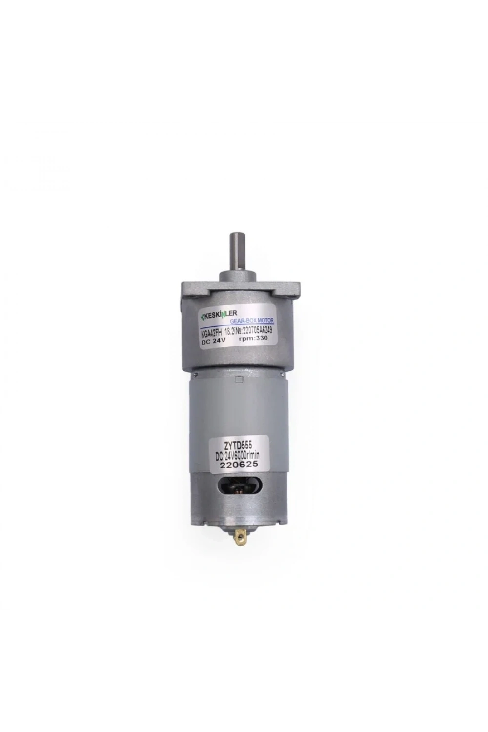 KGA-42FH 24V 330rpm Redüktörlü Dc Motor