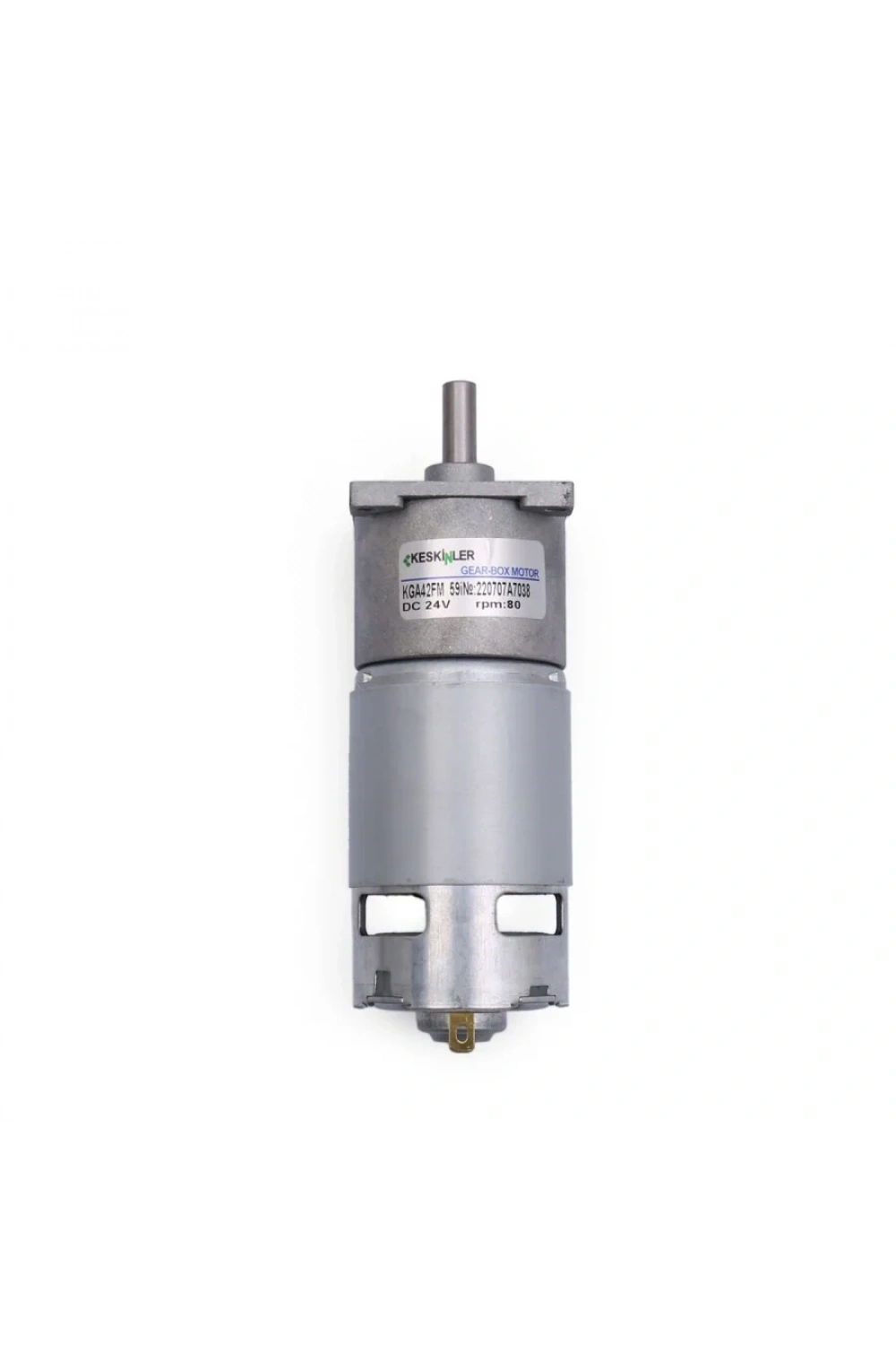 KGA-42FM 24V 80rpm Redüktörlü Dc Motor